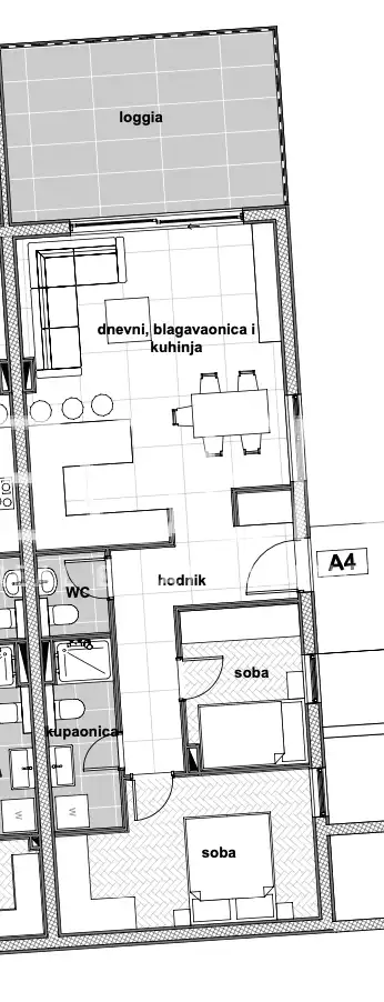 RE85426PŮDORYS BYTU