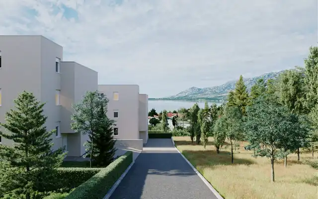 Zadar, Rovanjska - Novogradnja s pogledom na more i planine