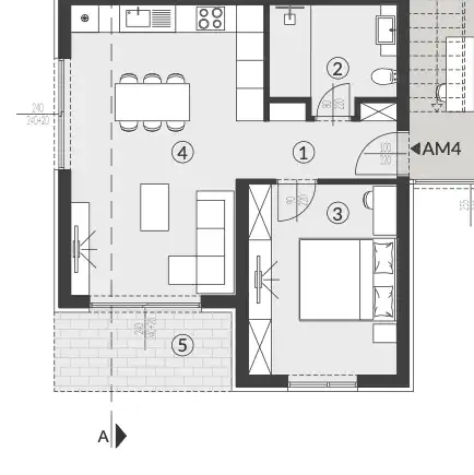 RE156934Grundriss der Wohnung
