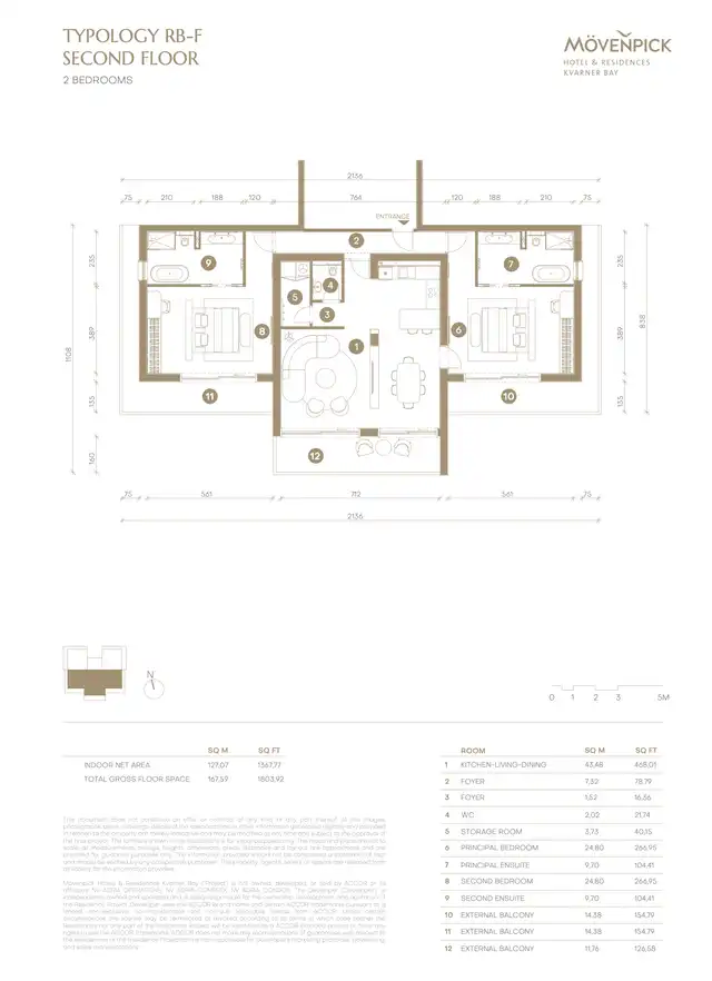 RE338773Tlocrt penthouse-a