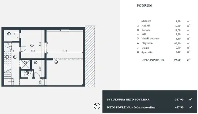 RE141051Tlocrt podruma