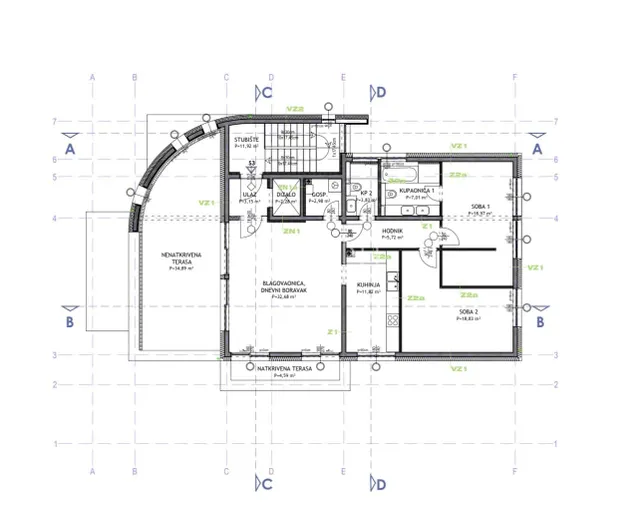 RE92221Planimetria dell'appartamento