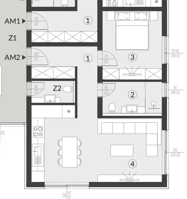 RE344085Grundriss der Wohnung