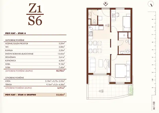 RE279736Tlocrt - Z1 - S6