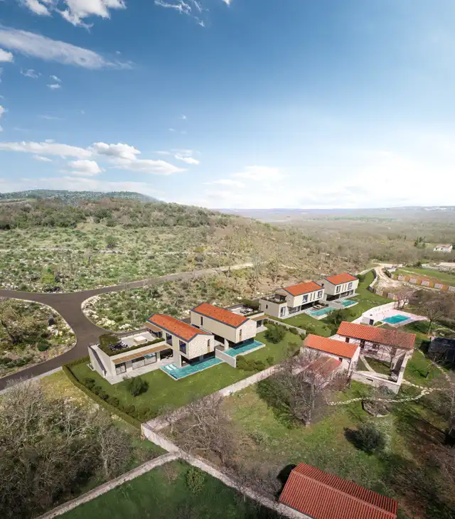 Bale - Un projet exclusif de villas modernes au cœur de l'Istrie