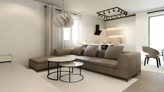 Mandre, Pag – nouvelle construction 42–118 m², premier rang face à la mer