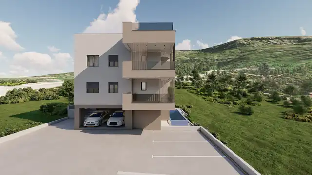 Podstrana - Exclusive new building in a prime location