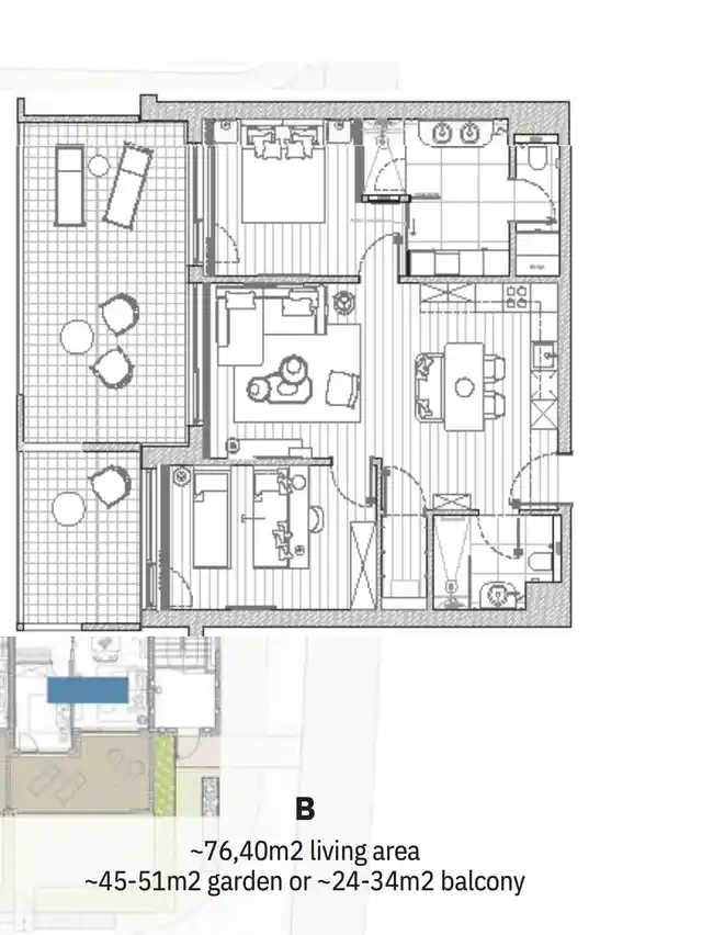 RE90895Planimetria dell'appartamento