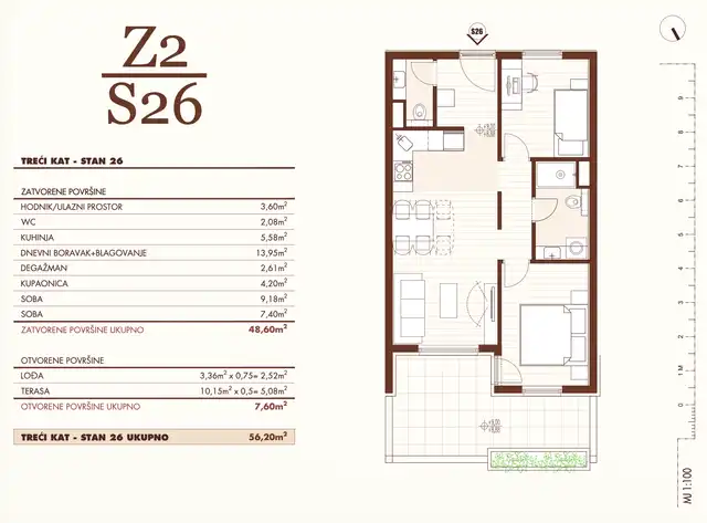 RE295644Tlocrt - Z2 - S26