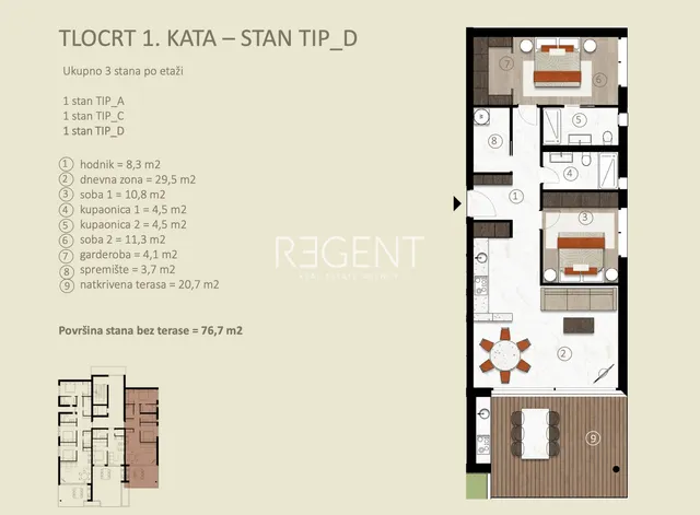 RE67884Plan mieszkania