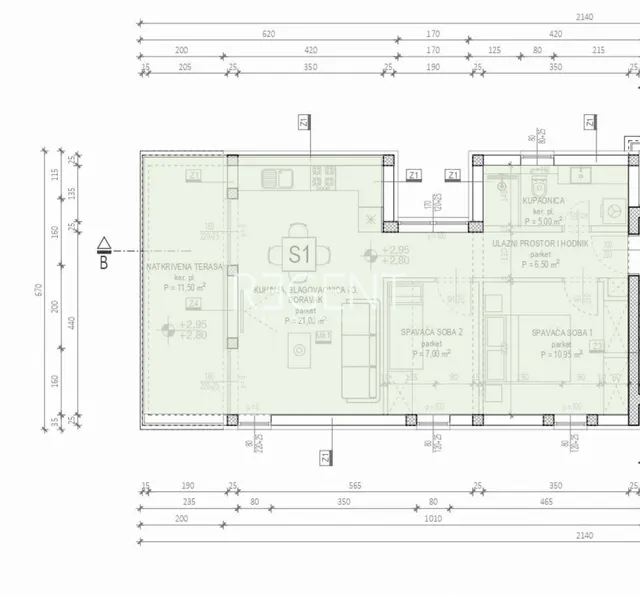 RE88854Plan mieszkania