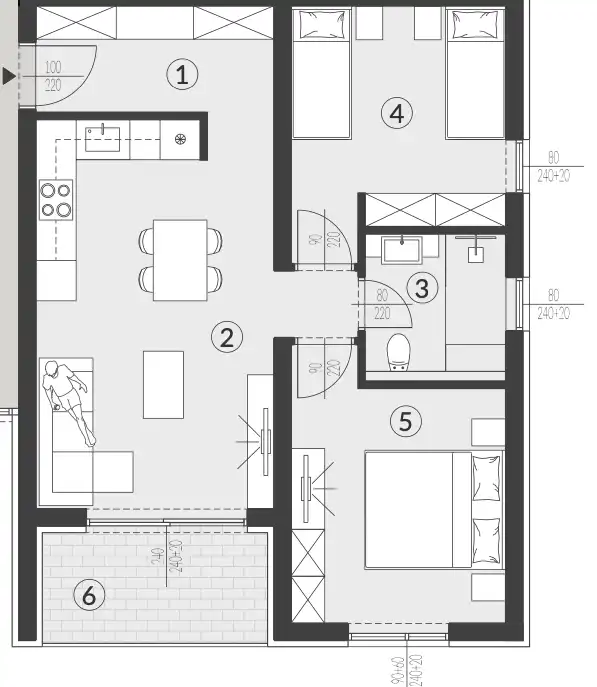 RE799699Grundriss 1. Etage