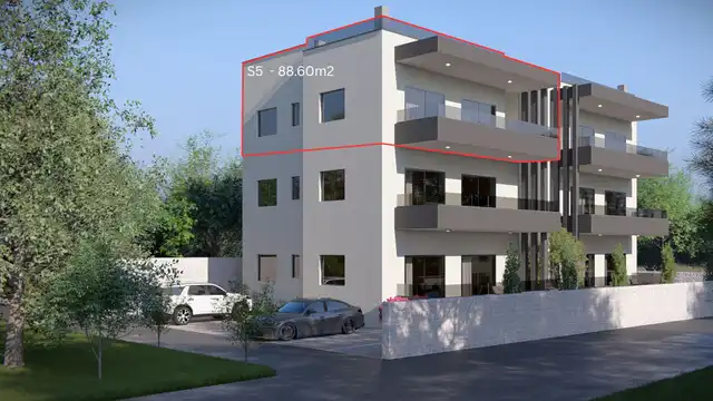 Zadar, Sukošan – Novogradnja na izvrsnoj lokaciji u blizini mora