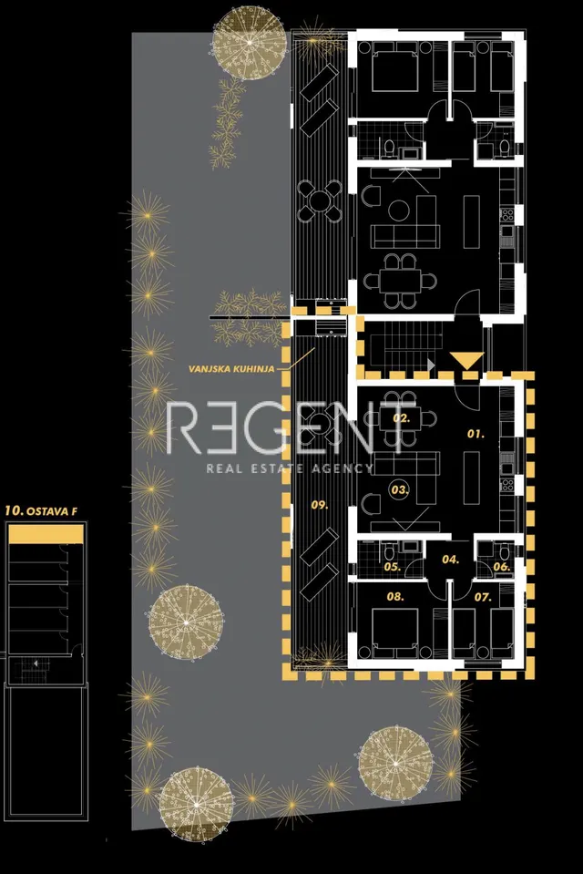 RE78907Planimetria dell'appartamento