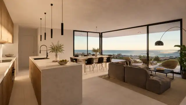 Ugljan — construction neuve avec 4 appartements, parking et vue sur la mer