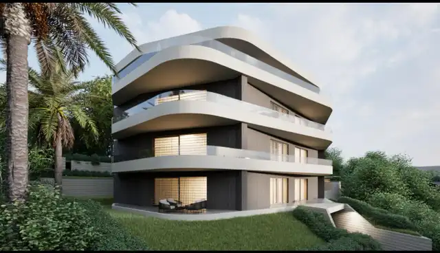 Volosko, Opatija – nuova costruzione, appartamenti 65–301 m², vista mare