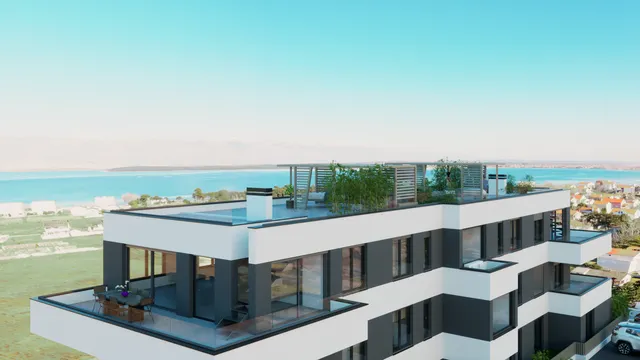 Zadar, Privlaka - Nowoczesne nowe budownictwo mieszkaniowe