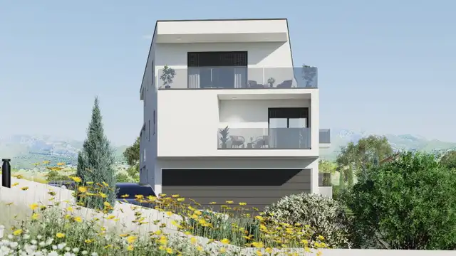 Kaštela, Kaštel Novi - Moderner Neubau in ruhiger Umgebung