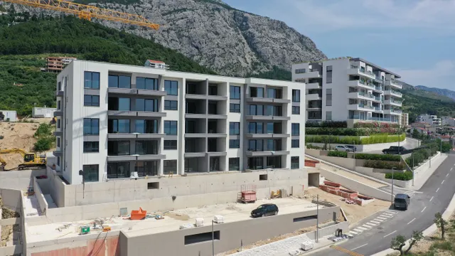 Makarska – Budynek mieszkalny w centrum miasta w budowie