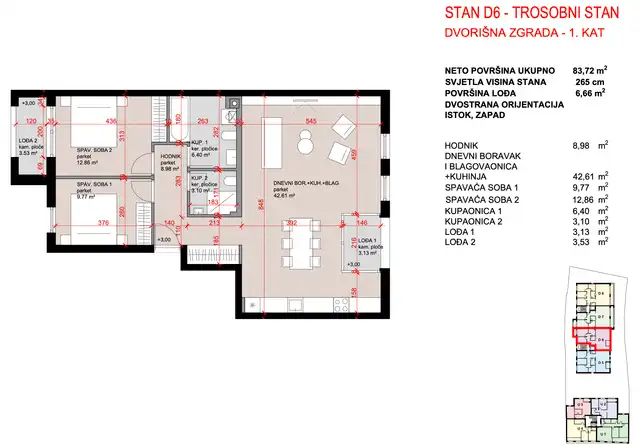 RE246195Tlocrt stana