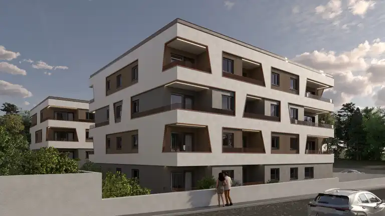 Istrie, Poreč - appartement moderne de trois pièces dans une nouvelle construction exclusive