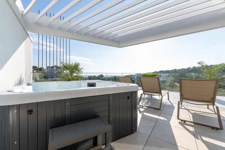 Murter - Villa de luxe avec vue panoramique sur la mer