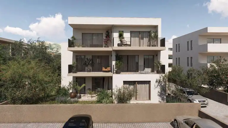 Квартира 60,33 м², Каштел Штафилич — 3-комн., новостройка, первая линия от моря
