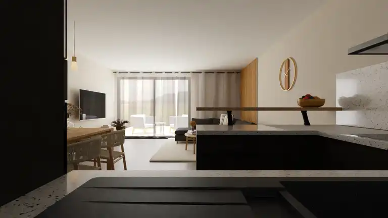 Vabriga – mieszkanie dwupokojowe z tarasem