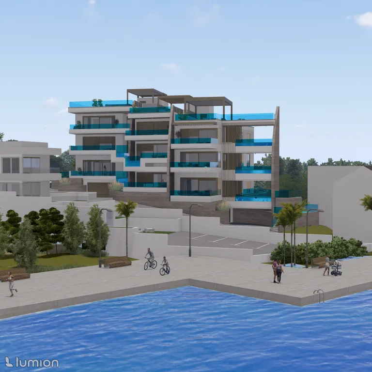 Šibenik, Grebaštica - Dvoupokojový byt s bazénem 92 m2 NOVÁ STAVBA