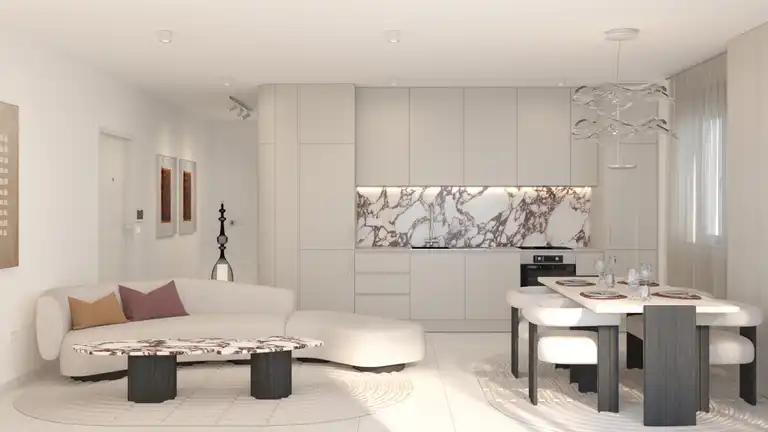 Hvar, Zavala - Two-bedroom apartment with a covered terrace