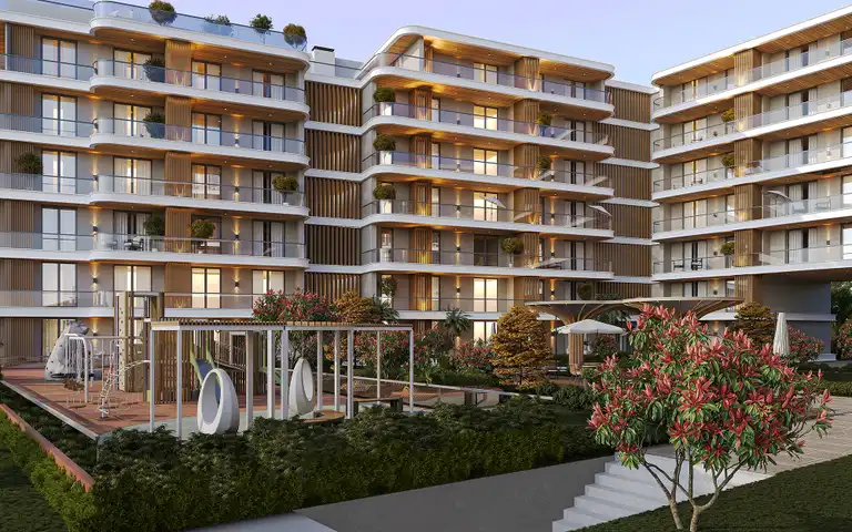 Zadar, Crvene kuće - Luxusní dvoupokojový byt 57 m2 novostavba