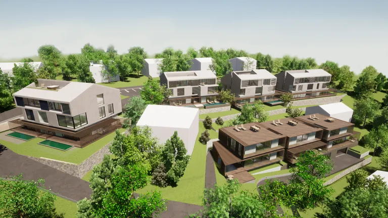 Opatija, Kastav - Dvoupatrový byt v luxusním komplexu 166 m2