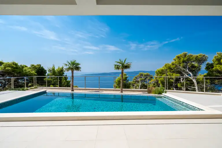 Makarska, Brela - Luksuzna vila s panoramskim pogledom na more 317 m2
