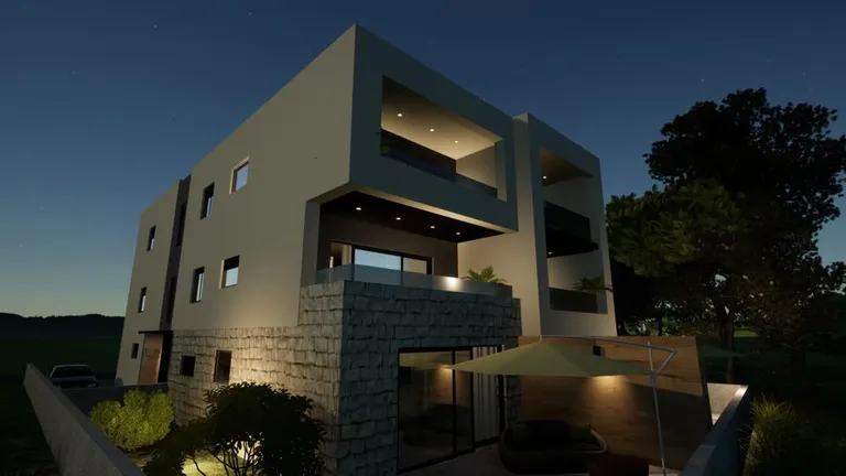 Žaborić – Luxusní byt 87 m² s terasou a zahradou