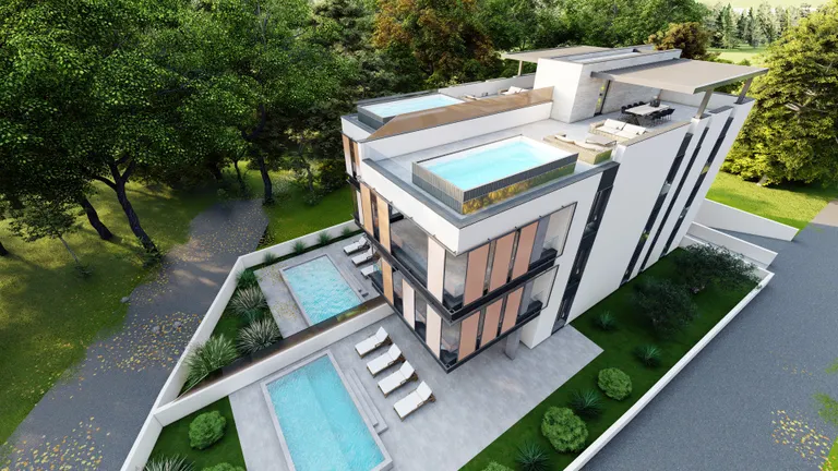 Zadar, Diklo - Luksusowy czteropokojowy apartament z tarasem na dachu 151 m2, NOWA BUDOWA