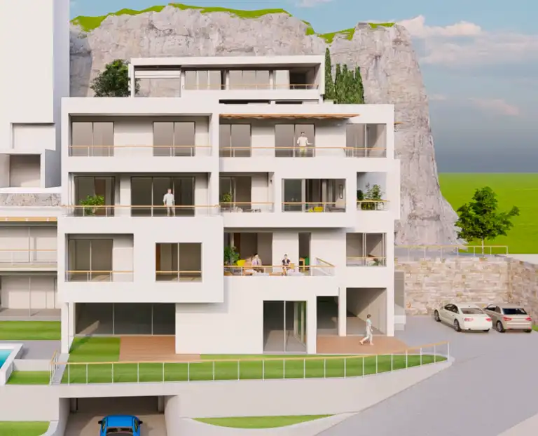 Trogir, Seget Donji - Dvosoban stan s pogledom na more