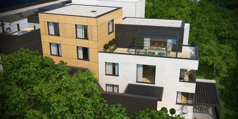 Zagrzeb, Górne Miasto - Ekskluzywny penthouse w wyjątkowej lokalizacji 121 m2, nowa inwestycja