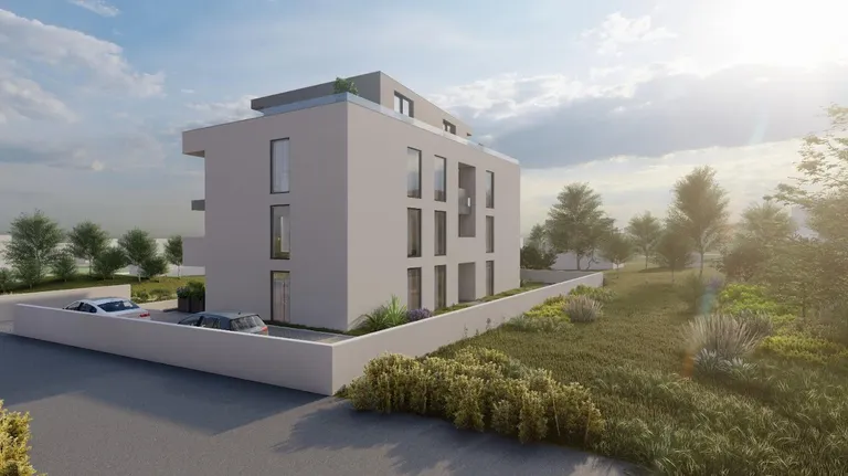 Split, Kaštel Lukšić - Trosoban stan s prostranim vrtom 68 m2 novogradnja