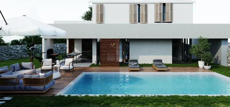 Istria, Poreč - Nowoczesna willa z basenem 165 m2