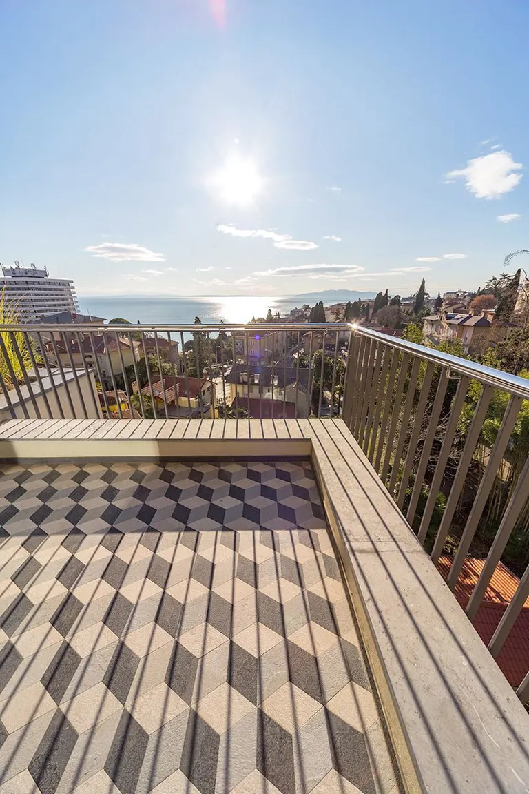 Kvarner, Opatija - Moderan trosoban stan, novogradnja 104 m2