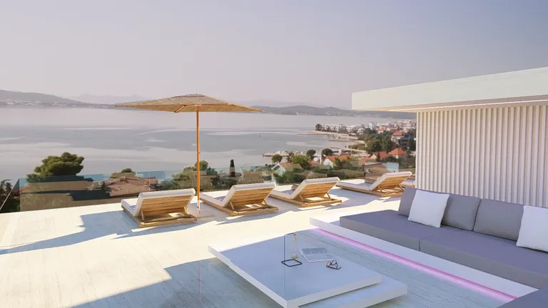 Zadar, Sukošan - Luxusní vila s výhledem na moře