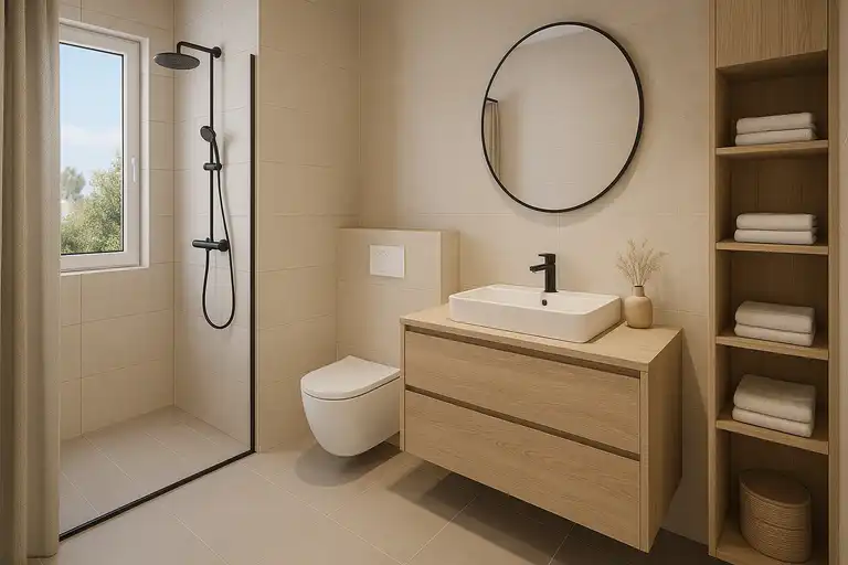 Castelli, Kaštel Stari – appartamento trilocale a due piani con giardino e vista