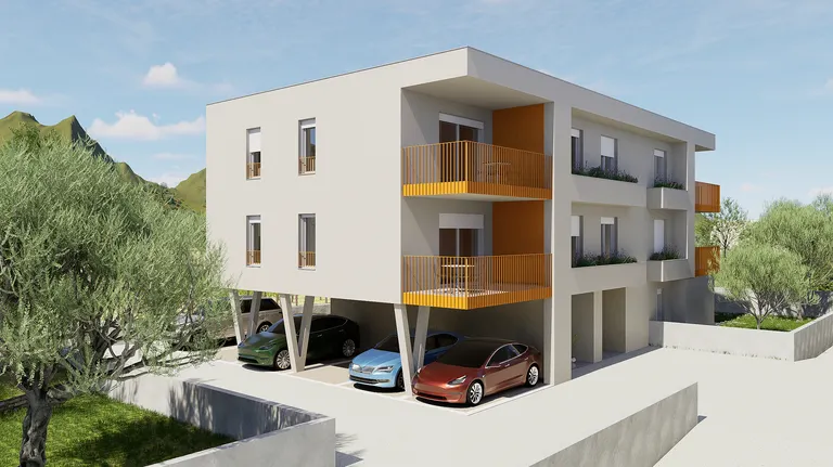 Kaštela, Kaštel Kambelovac - Trosobni stan s terasom 102 m2