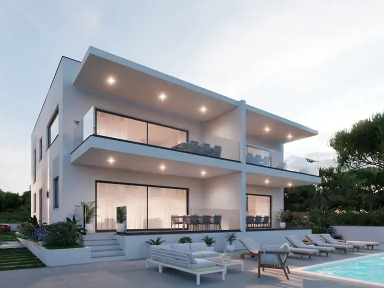 Pag - Sodobno trisobno stanovanje 94 m2, novogradnja