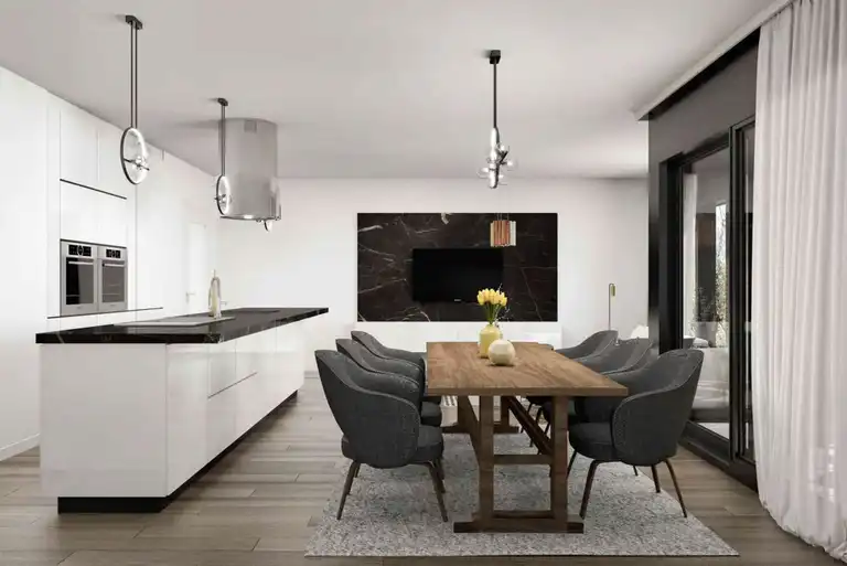Zagrzeb, Ribnjak, Gold Residence – Pięciopokojowe mieszkanie w centrum miasta 143 m2