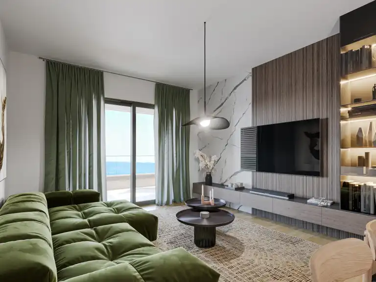 Split, Duilovo - Enosobno stanovanje z balkonom in pogledom na morje