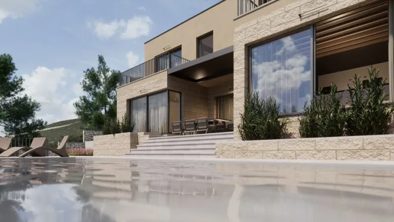 Omiš - Moderná vila vo výstavbe 154 m2