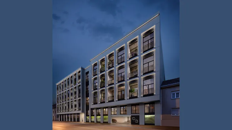 Zagreb, Trešnjevka, "Allegheny plaza" - Luksuzno trisobno stanovanje 92 m2 novogradnja