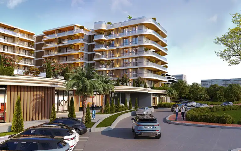 Zadar, Červené domy - Luxusní dvoupokojový byt 57 m2 novostavba