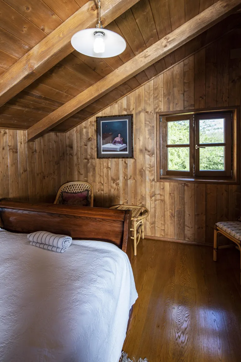 Mrežnice - Dřevěný dům k rekreaci u řeky 100 m2, pronájem